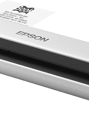 Epson RapidReceipt RR-60 Compact Mobile Document Scanner Receipt | Mobile Receipt Scanner for Small Business USB-Powered 10 Pages per Minute PC and Mac Compatible