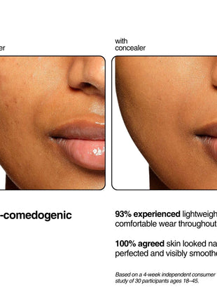 HAUS LABS BY LADY GAGA Triclone Skin Tech Hydrating + De-puffing Concealer with Fermented Arnica 20 Light Medium Peach