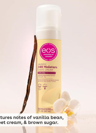 eos Shea Better Women's Shave Cream- Vanilla Bliss, Shea Butter Skin Care, Shaving Cream for Women, 14 fl oz, 2-Pack