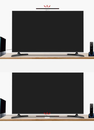 Aokin Sensor Bar for Wii, Replacement Wired Infrared Ray Sensor Bar for Nintendo Wii and Wii U Console, includes Clear Stand