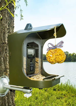 TECHNAXX Full HD Birdcam TX-165, 8 Mpixels, Black/Green