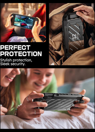 SUPCASE Unicorn Beetle Pro Case for Nintendo Switch 2 2025, [Military-Grade Protection] [Joy Con Remove Friendly] Dockable Integrated Cover Accessories Compatible with Switch 2, Black