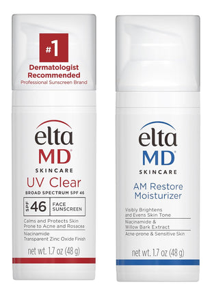 EltaMD UV Clear Face Sunscreen SPF, Oil-Free Sunscreen with Zinc Oxide, Dermatologist Recommended