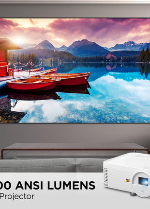Viewsonic LS510WH-2 3000 Lumens WXGA Laser Projector with Wide Color Gamut and 360-Degree Orientation for Business and Education