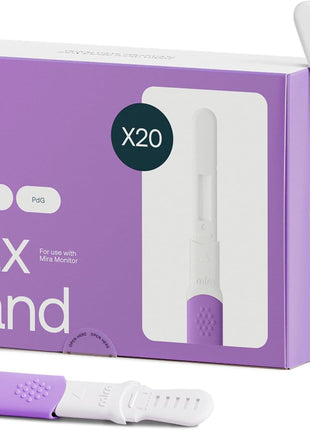 Mira Fertility Max Test Wands for Ovulation Confirmation, 20 Count