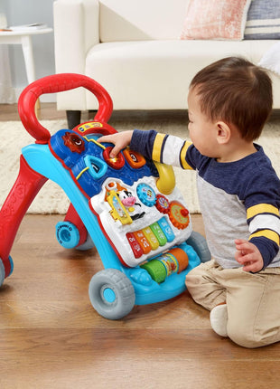 VTech Sit-to-Stand Learning Walker (Frustration Free Packaging), Blue