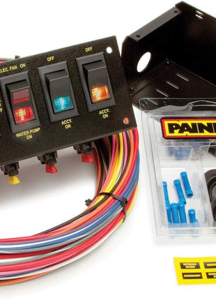 Painless Performance 50302 Roll Bar Mount 6-Switch Fused Panel