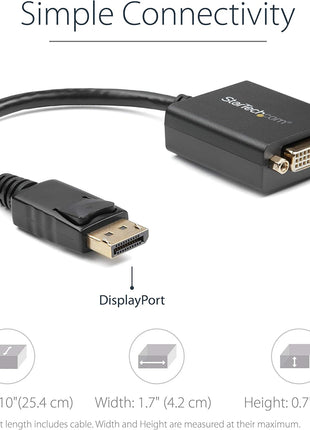 Displayport To Dvi Adapter M/F Dp To Dvi Converter 1920x1200 1080p