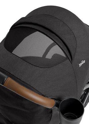Joie Baby, NutmegTM Compact Travel Stroller, Lightweight Baby Stroller with One‐Hand Fold, Multi‐Position Recline, Smooth Ride Suspension(Shale)