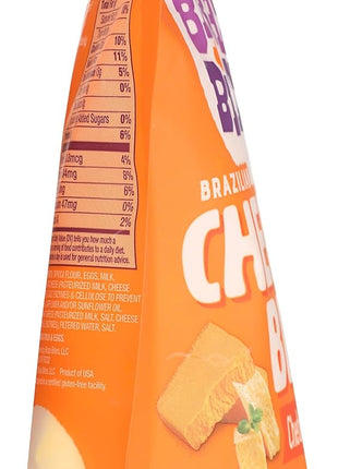 BRAZI BITES Cheddar & Parmesan Brazilian Cheese Bread, 11.5 OZ