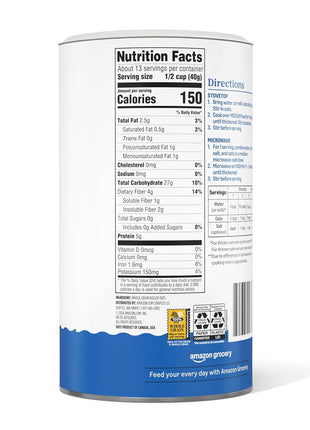 Happy Belly Quick Cook Oats, 1.12 pound (Pack of 1)
