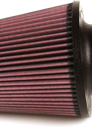 K&N High-Flow Original Lifetime Universal Clamp-On Air Filter: High Performance, Premium, Washable: Flange Diameter: 3 In, Filter Height: 6 In, Flange Length: 1.75 In, Shape: Round Tapered, RE-0930