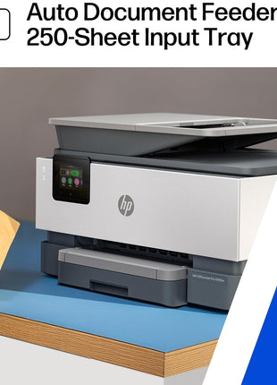 HP OfficeJet Pro 9125e Wireless All-in-One Color Inkjet Printer, Print, scan, copy, fax, ADF, Duplex printing best-for-office, 3 month Instant Ink trial included, AI-enabled (403X0A)