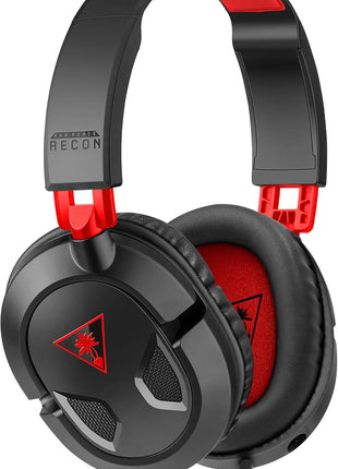 Turtle Beach Recon 50 Wired Gaming Headset - PC, Mac, PS4, PS5, Xbox Series X|S & Xbox One, & Mobile/Tablet with 3.5mm Removable Mic, 40mm Speakers, & In-line Controls  - Black