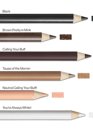 wet n wild Color Icon Kohl Eyeliner Pencil, Rich Hyper-Pigmented Color, Smooth Creamy Application, Long-Wearing Matte Finish Versatility, Cruelty-Free - Simma Brown Now! (Packaged)