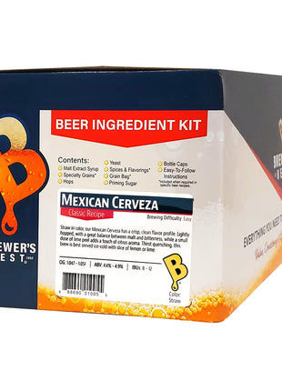 Brewer's Best Home Brew Beer Ingredient Kit - 5 Gallon (Mexican Cerveza)