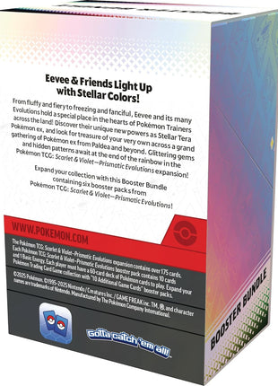 Pokemon TCG: Scarlet & Violet - Prismatic Evolutions Booster Bundle, 1 Set