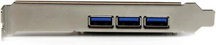 StarTech. com Com 4 Port PCI Express USB 3.0 Card 3 External and 1 Internal – Standard and low-profile PEXUSB3S42 [parallel import goods]