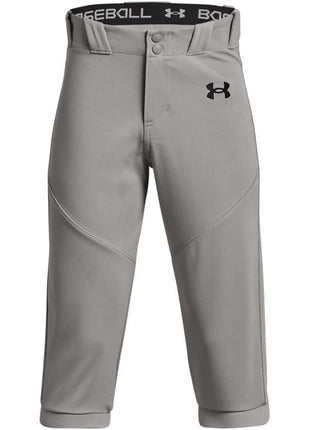 Under Armour Boys Utility Baseball Pant, (080) Baseball Gray / / Black, Medium