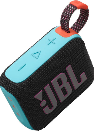 JBL Go 4 - Ultra-Portable Bluetooth Speaker - Black | Ultra-portable JBL Pro Sound with punchier bass, Up to 7 hours of playtime plus 2 hours with Playtime Boost