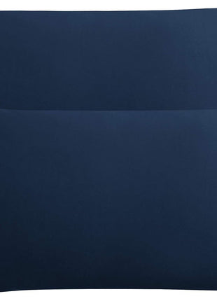 FLxxIE 2 Pack Microfiber King Pillow Cases, 1800 Super Soft Pillowcases with Envelope Closure, Wrinkle, Fade and Stain Resistant Pillow Covers, 20x36, Navy
