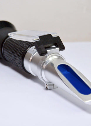 Honey Refractometer for Moisture, Brix and Baume, 3 in 1 Uses, 58 90% Brix Scale Range, Ideal for Honey, Maple Syrup, and Molasses, Bee Keeping Supplies