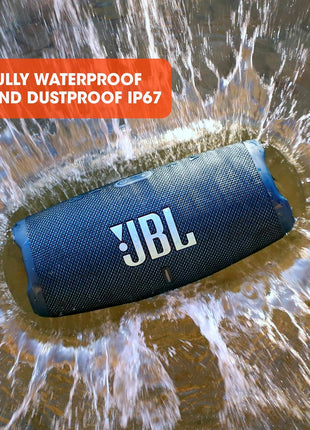 JBL Charge 5 - Portable Waterproof Speaker - Black | Bold JBL Original Pro Sound, 20 hours of playtime, IP67 waterproof and dustproof, Wireless Bluetooth Streaming