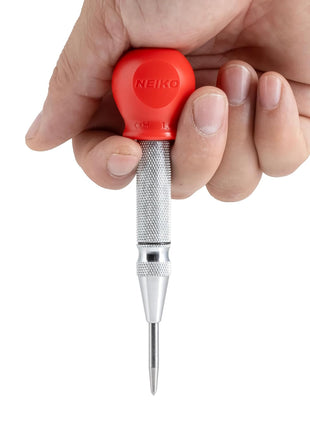 NEIKO 02638A 5-Inch Automatic Center Punch for Metal, Adjustable Impact Spring Loaded Center Punch Tool, Spring Punch, Center Punch Spring Loaded, Auto Center Punch