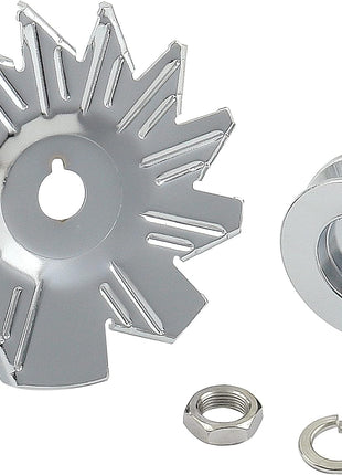 Mr. GasketMr Gasket 6808 Chrome Plated Alternator Pulley Kit