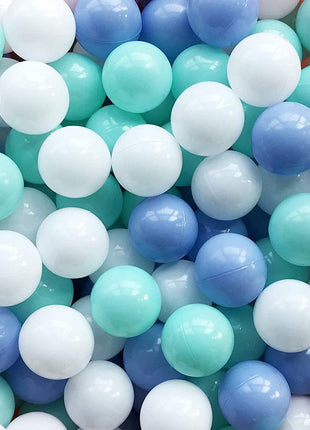 MoonxHome Ball Pit Balls for Toddlers, BPA Free Crush Proof Plastic Toy Balls for Ball Pit, Children's Pool Water Toys, Macaron Ocean Balls for Play Tent 2.15 Inch Pack of 100 200 500 800 1000
