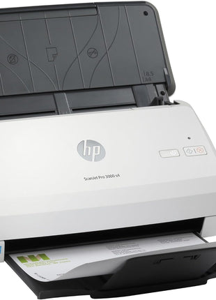 HP ScanJet Pro 3000 s4, Fast 2-Sided Scanner with Auto Document Feeder, Best for Small Business (6FW07A)