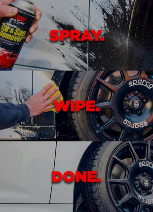Stoner Car Care 91154 Tarminator Tar, Sap, and Asphalt Remover – Fast Acting Tar and Sap Remover for Cars – Clear Coat Safe Auto Cleaner for Paint, Chrome and Wheels – 10 oz
