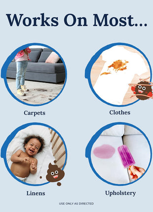 Miss Mouth's Messy Eater Stain Treater Spray, Laundry Stain Remover, 4 Oz | Newborn & Baby Essentials; Cleans Off Food, Grease, Coffee; Use on Laundry, Underwear, Fabric