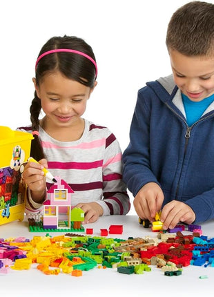 LEGO Classic Large Creative Brick Box 10698 Building Set, Toy Storage Solution for Home or Classrooms, Interactive Building Toy for Kids, Boys, and Girls
