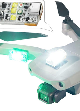 VIFLY Drone Strobe Light, FAA-compliant Anti Collision Strobe (1pc) | FAA Drone Night Flying, Fits for DJI Neo 2, Mini 5 Pro/4 Pro/3/4k, Avata 2/360, Air 3S, Mavic 3/2, Flip and All RC Drones