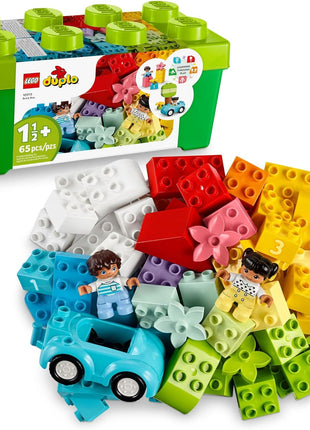 LEGO DUPLO Classic Brick Box Building Blocks - Learning & Educational Toys for Toddlers, Preschool, Ages 1.5+ Years - Develop Fine Motor Skills - Gift for Birthdays - 10913
