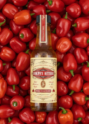 Scrappy's Bitters - Fire Tincture, 5 oz - Organic Ingredients, Finest Herbs & Zests, No Extracts, Artificial Flavors, Chemicals or Dyes. Made in the USA!