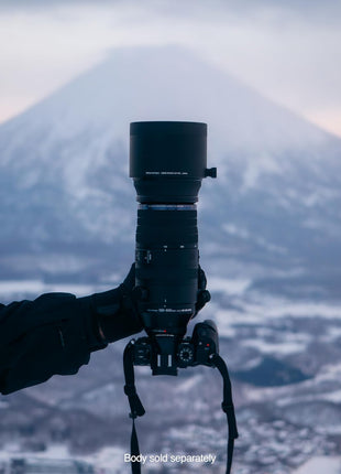 OM SYSTEM Olympus M.Zuiko Digital ED 150-600mm F5.0-6.3 is for Micro Four Thirds System Camera, Outdoor Bird Wildlife, Weather Sealed Design, Telephoto Compatible with Teleconverter | F/5-6.3, Sync Is Up to 7 Stops, IPX1 Splashproof, 95mm Filter, 2.06 Kg