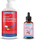 100% Norwegian Salmon Oil Plus Liquid Collagen - for Dog Skin, Coat & Allergy Support â€“ Salmon Oil 32 Ounces â€“ Liquid Collagen 4 Ounces