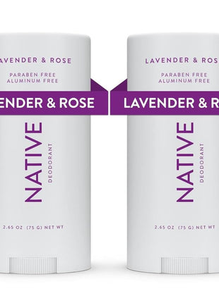 Native Deodorant Contains Naturally Derived Ingredients, 72 Hour Odor Control, Deodorant for Women and Men, Aluminum Free, Coconut & Vanilla 2.65oz