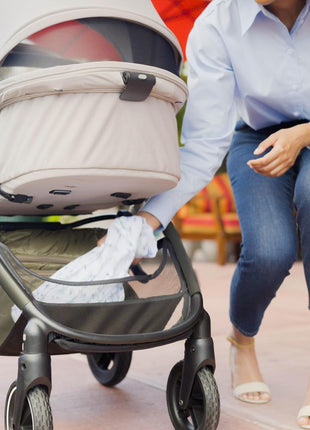 Maxi-Cosi Zelia 2 Luxe 5-in-1 Modular Travel System, New Hope Tan