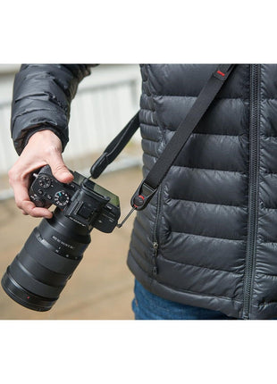 Peak Design Leash Camera Strap - Configurable as a Sling, Neck, Shoulder Strap or Safety Tether, Adjustable, Compact