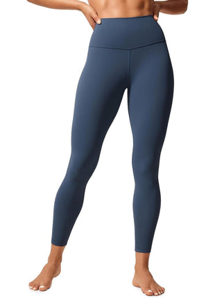 CRZ YOGA Womens Butterlift High Waisted Workout Leggings 25 inch - Pilates Gym Athletic Yoga Pants Buttery Soft Black Medium