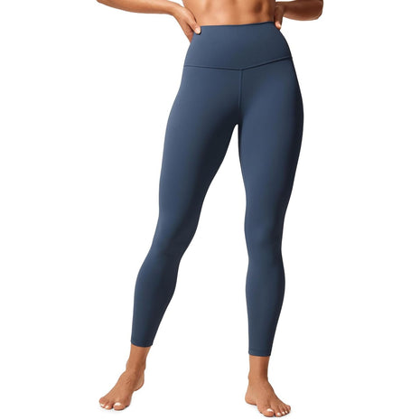 CRZ YOGA Womens Butterlift High Waisted Workout Leggings 25 inch - Pilates Gym Athletic Yoga Pants Buttery Soft Black Medium