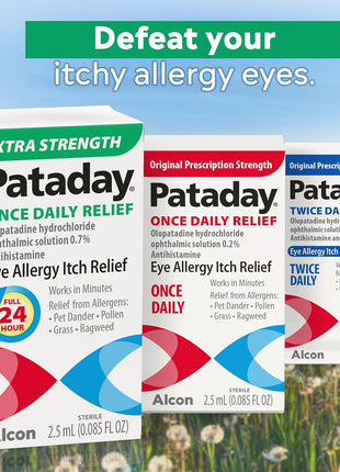 Pataday Once Daily Relief Extra Strength Relief 2.5ml, 2 Count