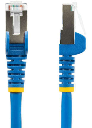 StarTech.com 20ft CAT6a Ethernet Cable - Low Smoke Zero Halogen (LSZH) - 10 Gigabit 500MHz 100W PoE RJ45 S/FTP Blue Network Patch Cord Snagless w/Strain Relief (NLBL-20F-CAT6A-PATCH)