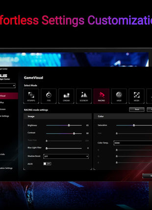 ASUS ROG Strix 24.5" 1080P USB-C HDR Gaming Monitor (XG259CS) - Full HD, 180Hz, 1ms, Fast IPS, Extreme Low Motion Blur Sync, G-SYNC Compatible, Tripod Socket, DisplayWidget, AI Gaming, 3 yr Warranty