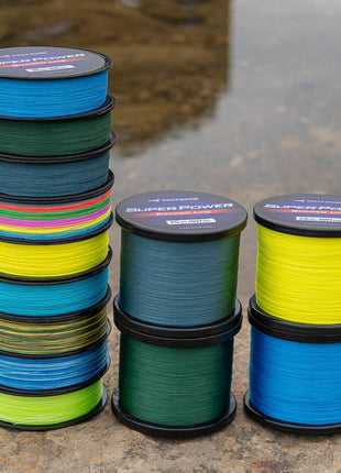 KastKing SuperPower Braided Fishing Line - Abrasion Resistant Braided Lines – Incredible Superline – Zero Stretch – Smaller Diameter – A Must-Have!