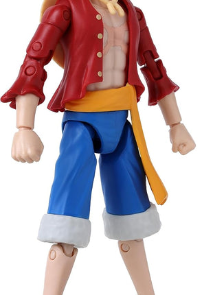 ANIME HEROES - One Piece - Monkey D. Luffy Renewal Version Action Figure | One Piece 6 Inch Action Figure Anime Heroes - Monkey D. Luffy Renewal Version