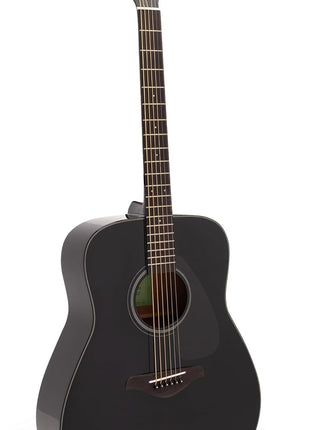 Yamaha FG800J Solid Spruce Top, Traditional Western Gloss Finish Body, 6 String Right Handed Acoustic Guitar with Rosewood Fingerboard and Bridge (Black), Dreadnought